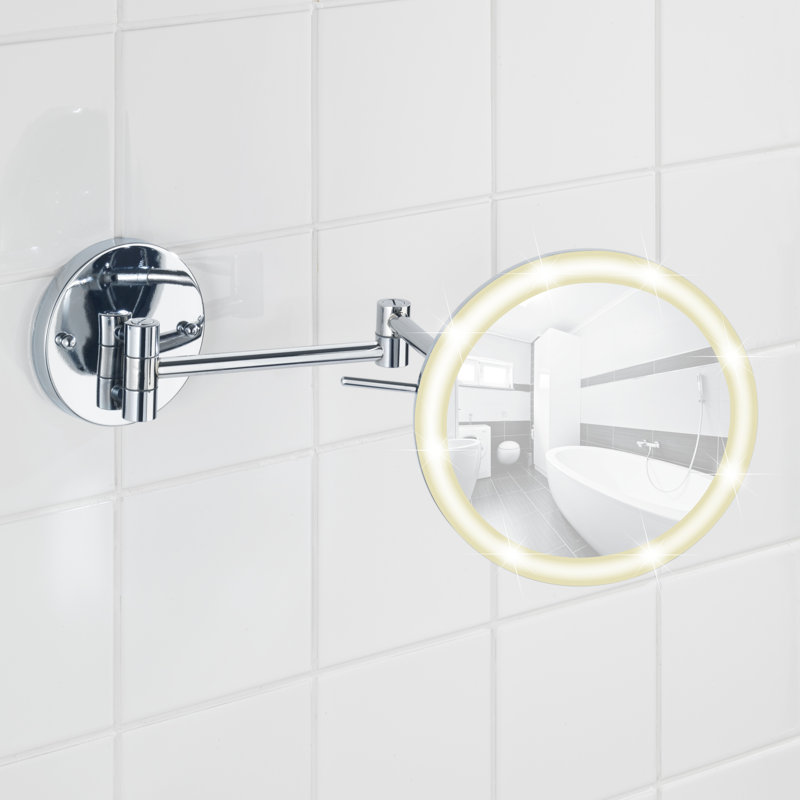 Aura Metal Flat Wall Mirror