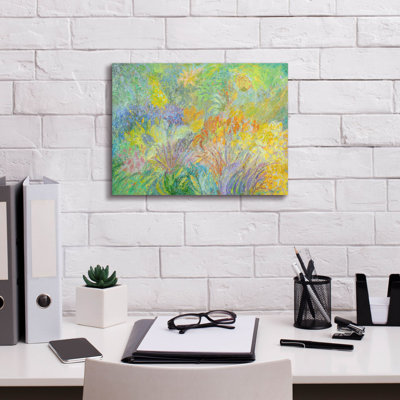 «Wrights Woods No. 3 On Canvas» par Marsha Heller, reproduction