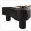 Table basse à plateau relevable avec panneaux cannelés, rangement dissimulé et système de levage hydraulique silencieux pour les salons modernes-1127918240