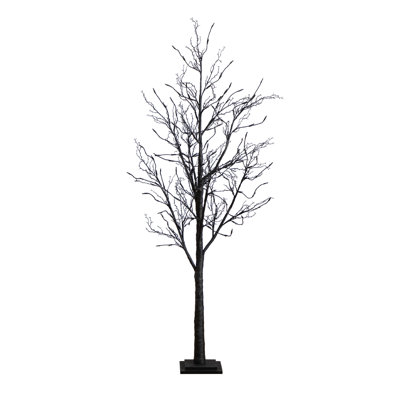 72" Pre-Lit Twig Tree with Base Included