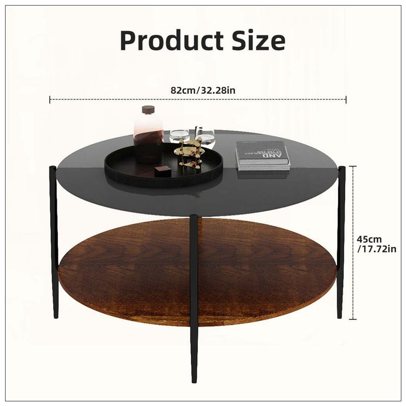 Table basse Modern, Black