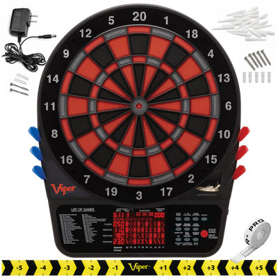 Electronic Dartboard with Darts