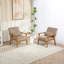 Chaise d'appoint rembourrée en tissu Shaleya-852319996
