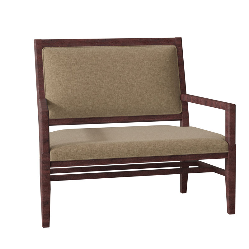 Fauteuil l 34 po Brady, Polyester paille 3162, Espresso