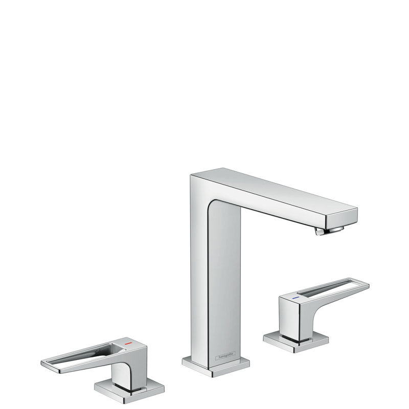 Metropol Low Flow Water Saving Widespread Bathroom Faucet, Chrome