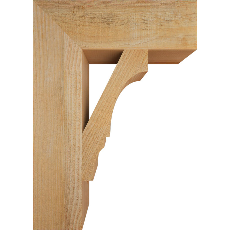 Support de bloc Balboa, L 6 po x P 20 po x H 28 po, Sapin Douglas scié brut