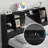 Modern Bookcase Headboard with LED Lights & Built-in Charging Station, Storage Headboard with Open Shelves for Bedroom-1797666504-1797666509