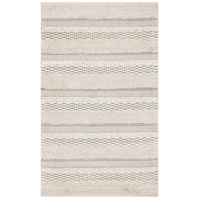 Magellan Natura Hand Woven Cotton Striped Rug