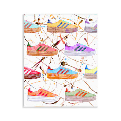 "Abstract Splatter Sneakers" par Ziwei Li