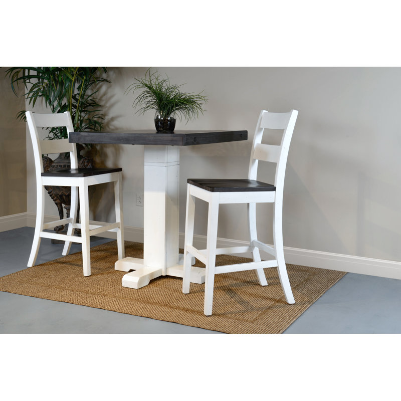 Ensemble de table de pub 3 pièces pour maison de transport