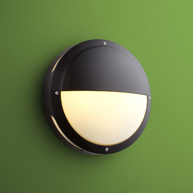 Flush Mounted Sconce, Black