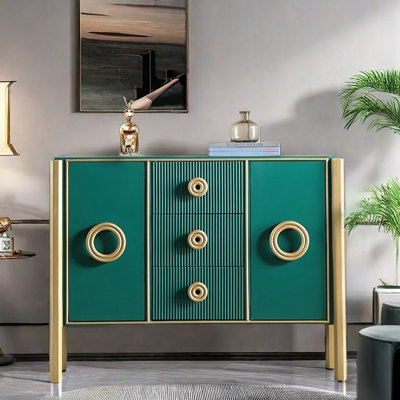 Modern Luxury Entryway Accent Cabinet Sideboard