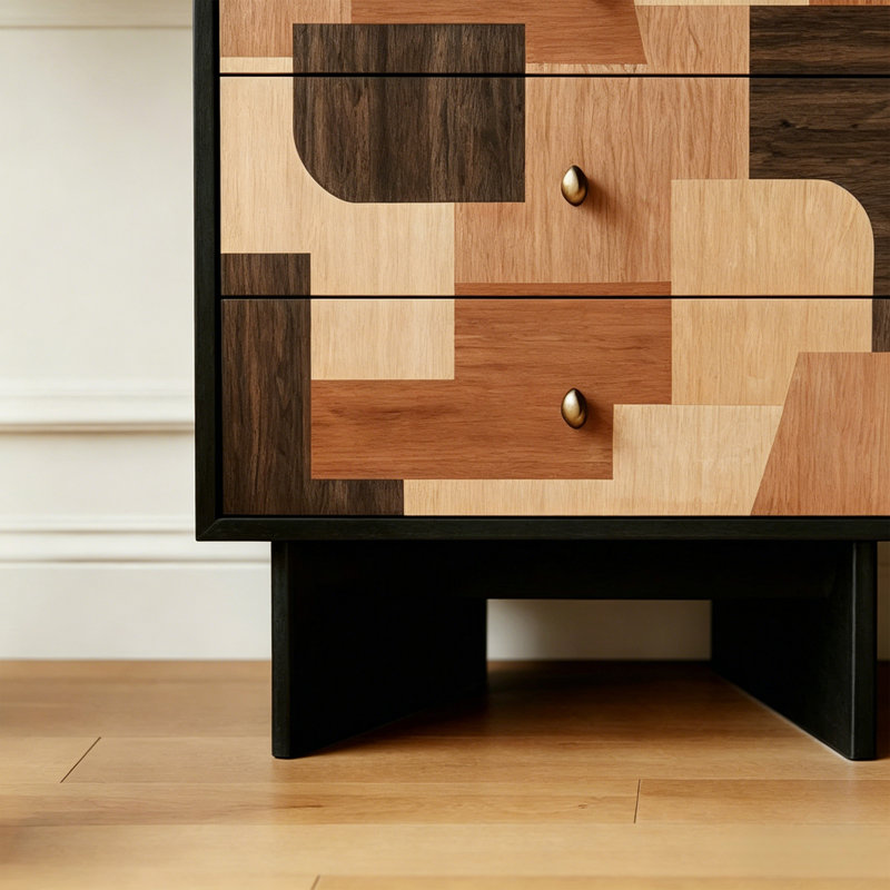 Commode décorative de style français rétro