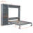 Versatile Queen Size Murphy Bed With Shelves For Space Optimization-836815280-836815283