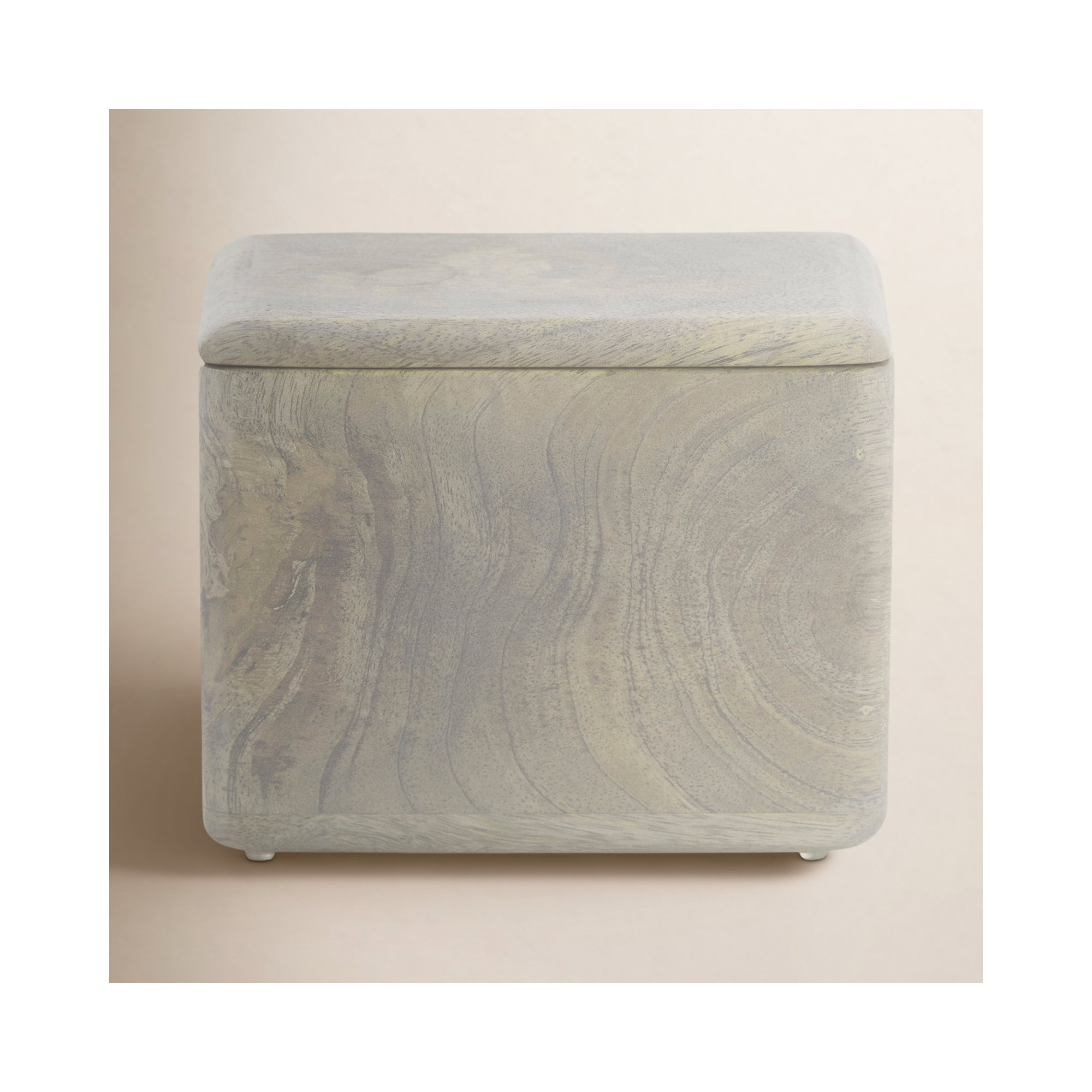 Alethea Wood Bathroom Storage Container