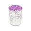 Porte-votive en verre tacheté-469261878