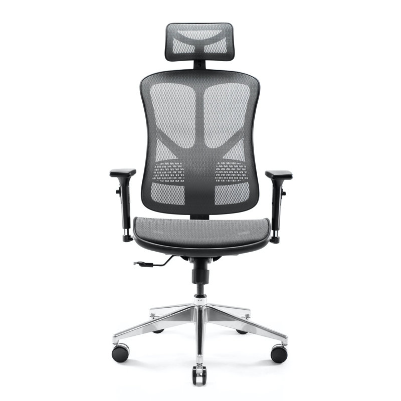Office Chair, Gray/Black