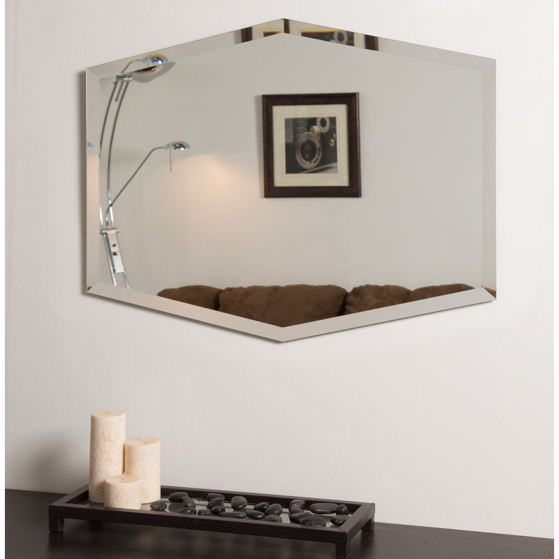 Polebridge Flat Wall Mirror, 31" H x 23 " W x 0.5" D