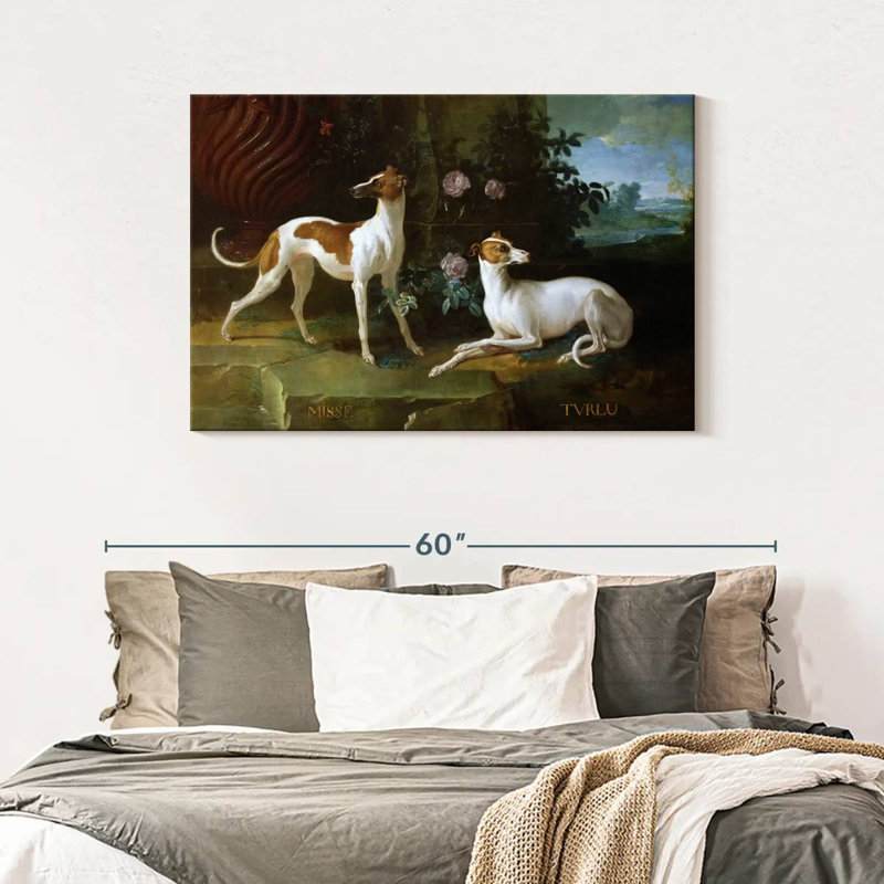 Misse And Turlu, 30" H x 45" W