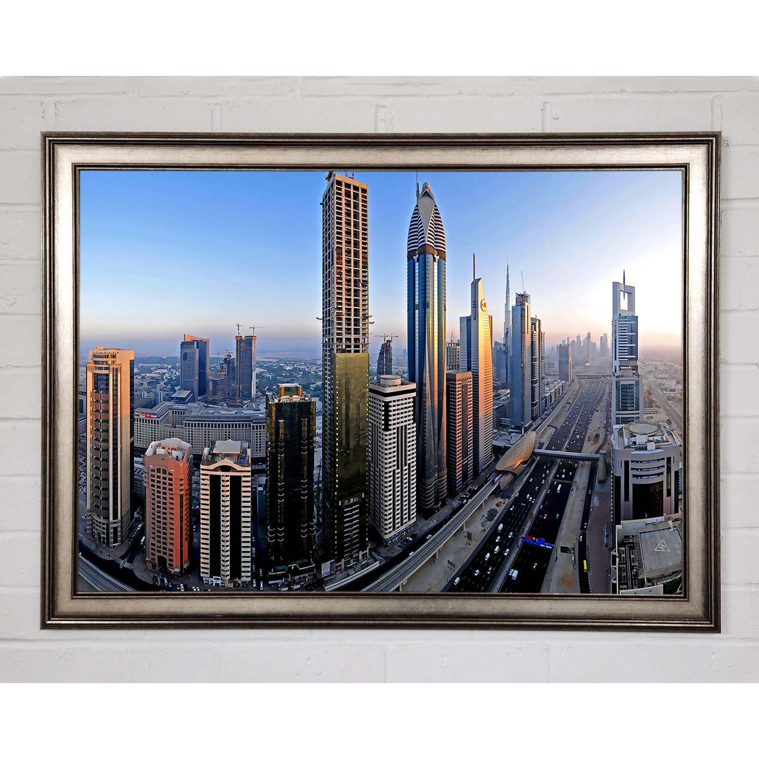 Downtown Dubai - Einzelne Bilderrahmen Kunstdrucke