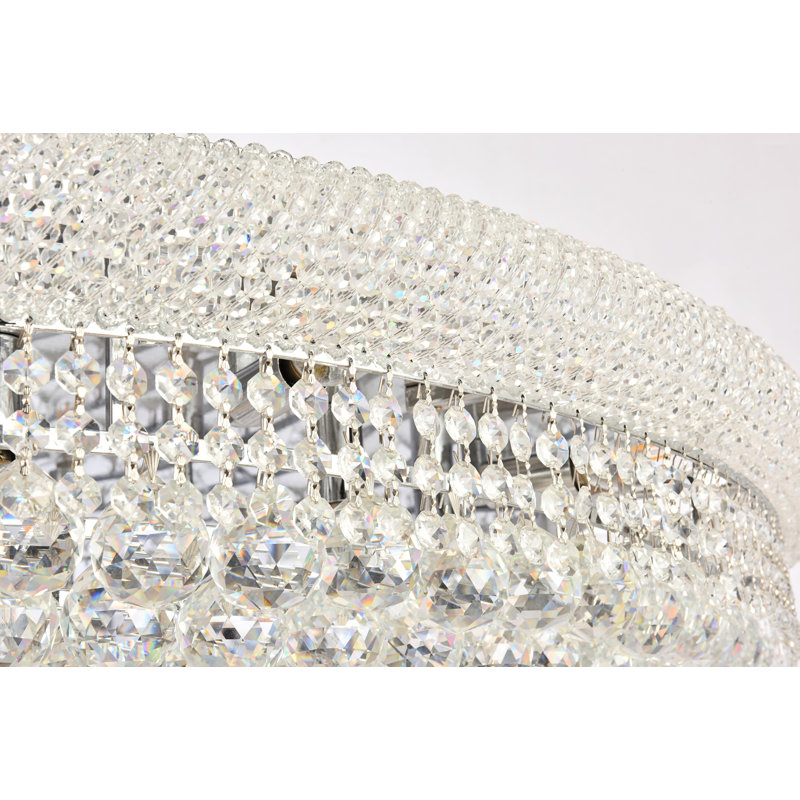 Plafonnier encastré 48 po Ston Easton, Chrome