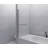 31"X55" Bathtub Screen Framless Shower Door Tempered Glass Shower Panel-121957718