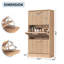 18 Pair Shoe Storage Cabinet