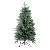 4.5' x 31" PE/PVC Slim Fresh Cut Washington Frasier Hinged Tree