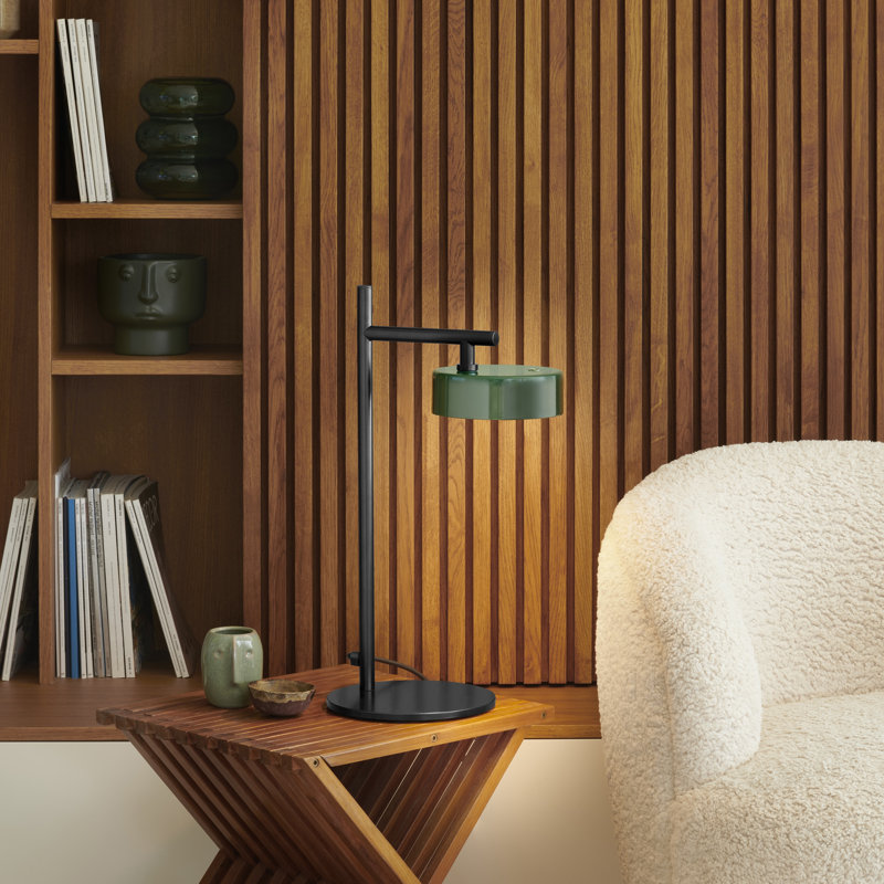 Berlin Outdoor Table Lamp, Green/Black