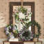 Faux Hydrangea 20'' Wreath