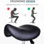 Tabouret à roulettes noir, hauteur réglable, similicuir ergonomique pour des espaces efficaces dans un spa, un salon, un massage, un siège de bureau,
