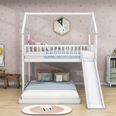Sceinnker Kids Twin Over Full Bunk Bed