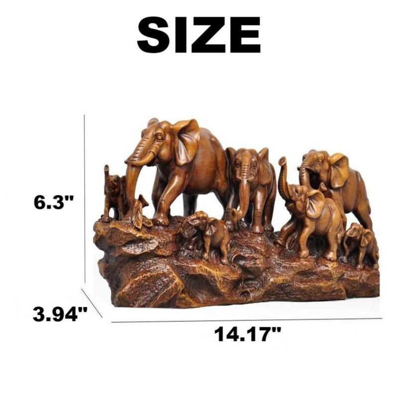 Resin Elephant Statue