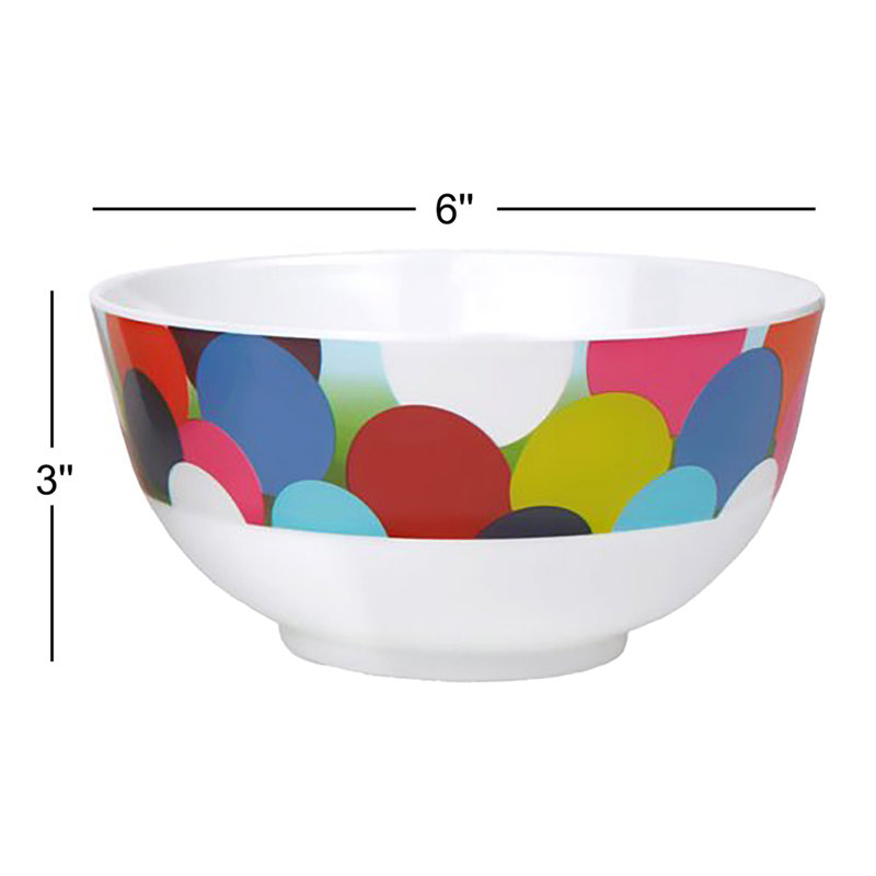 Bindi Melamine Cereal Bowl Set