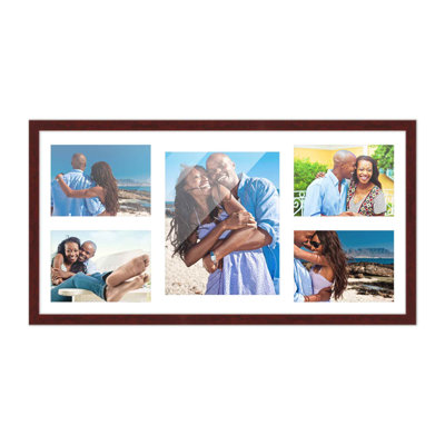 Wood Picture Frame with Mat