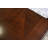 59.6" W Transitional Dining Table, Dark Walnut