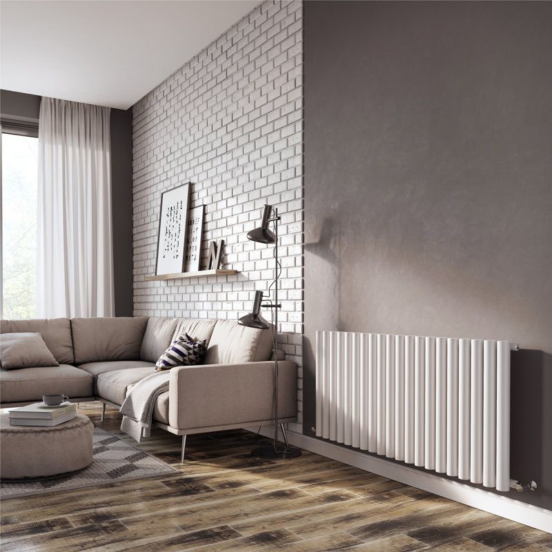  Horizontal Column Radiator, 60cm H x 118cm W x 10cm D