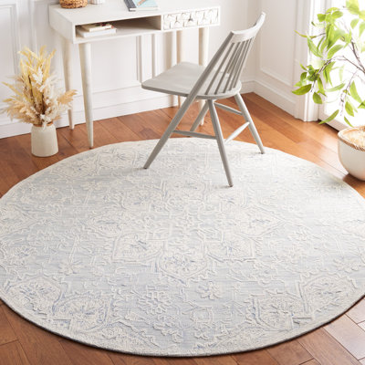 Lafave Trace 304 Area Rug In Light Blue / Ivory
