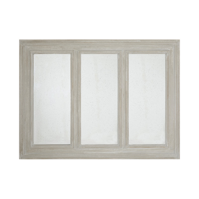 Ferretti Solid Wood Flat Wall Mirror