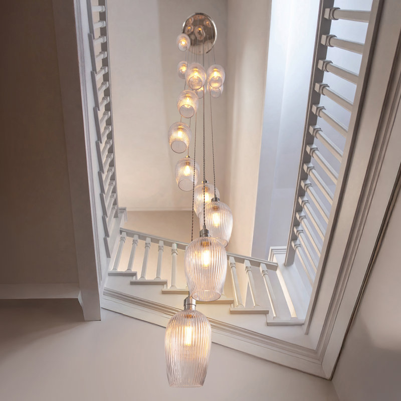 Alans 13 - Light Chandelier, Nickel