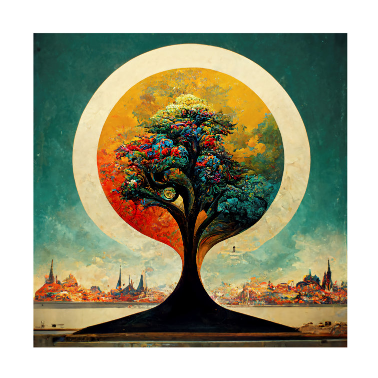 Wall Art Print, Tree of Life III