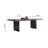 Modern Rectangular Glossy Marble Dining Table-102715124