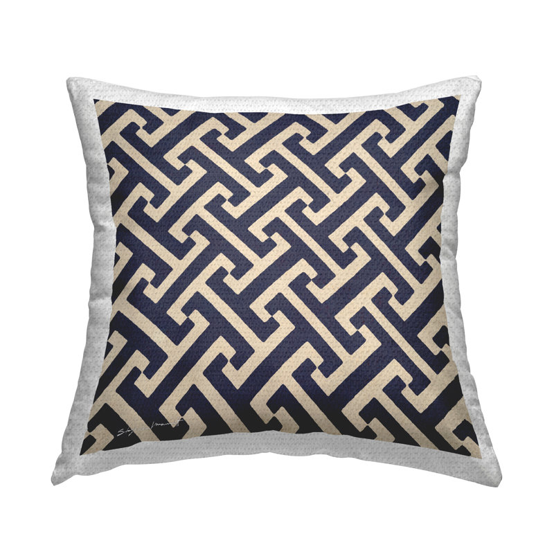 Geometric Outdoor Throw Pillow
