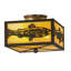 Trout 2 - Light Semi Flush Mount