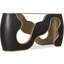 Melange 64'' W Glass Console Table