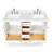Cambridge 61'' Double Bathroom Vanity with Carrara Quartz Top-1625683653