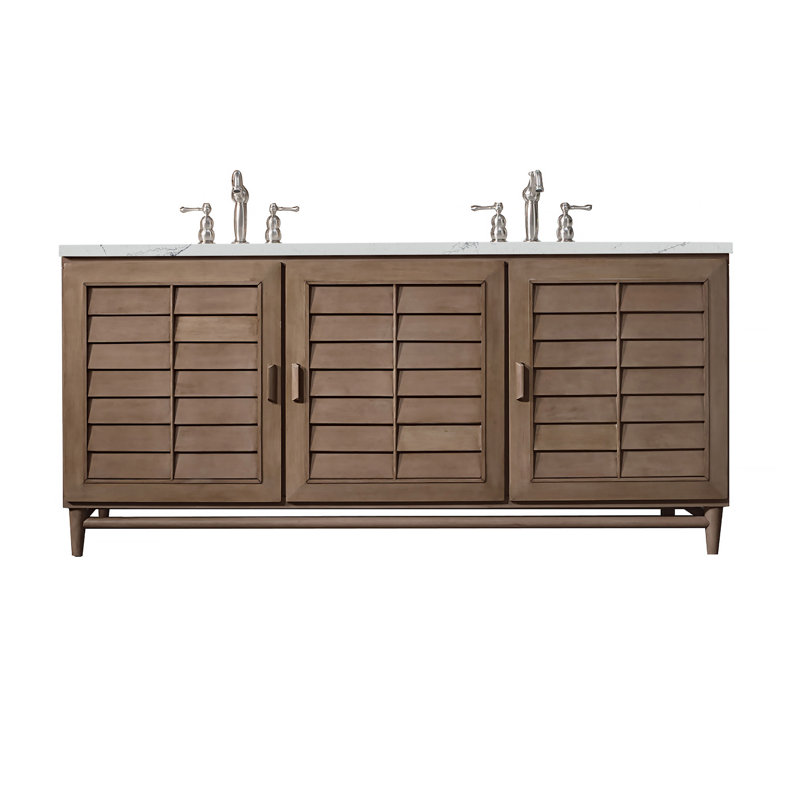 Portland 72'' W Double Vanity, Parisien Bleu