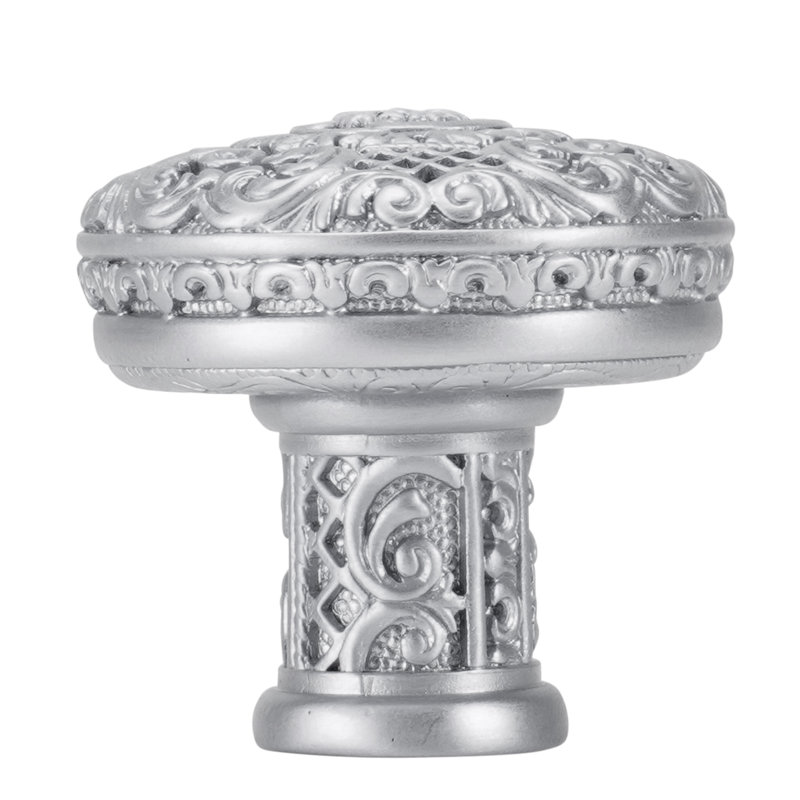 edgar berebi monterey knob in satin nickel plate, Satin Nickel