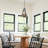 1 - Light Single Modern  Geometric Class Pendant for Dining Room, Kitchen, Foyer, Hallway, Bedroom, Coffee-214163884-214960359