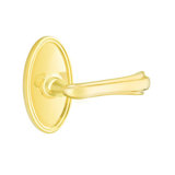 Wembley Flat Privacy (Bed & Bath) Door Lever with Oval Rosette